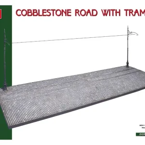 Nejprodávanější Cobblestone Road with Tram Line 1/35