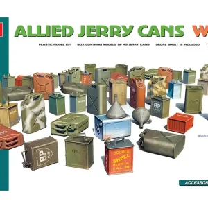 Allied Jerry Cans WW2 1/48 Nová Kolekce