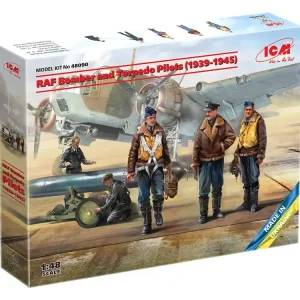 Akce RAF Bomber and Torpedo Pilots (1939-1945) 1/48