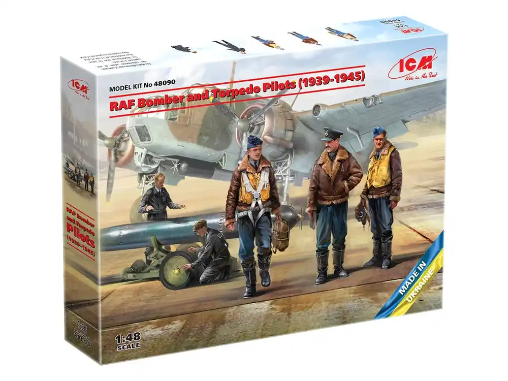 Akce RAF Bomber and Torpedo Pilots (1939-1945) 1/48