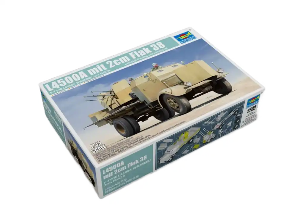 Novinka L4500A mit 2cm Flak 38 1/35