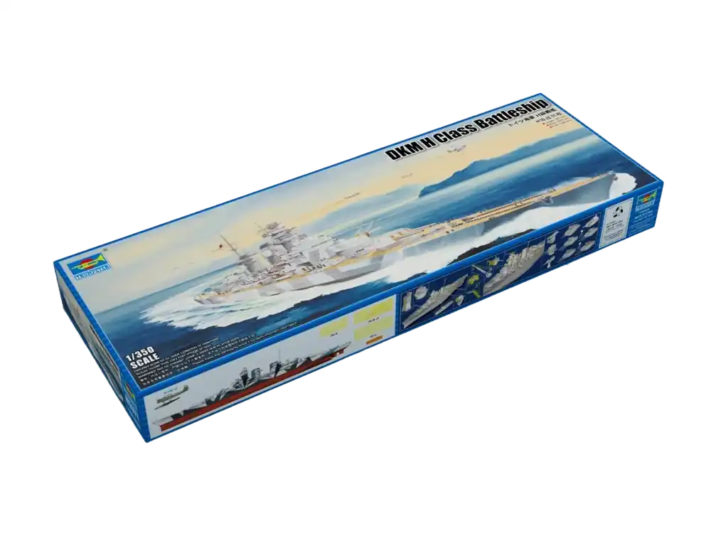 DKM h Class Battleship 1/350 Rychlé Dodání