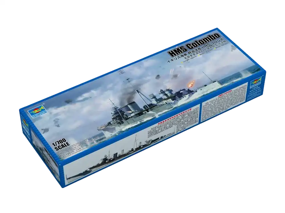 HMS Colombo 1/700 Autentický