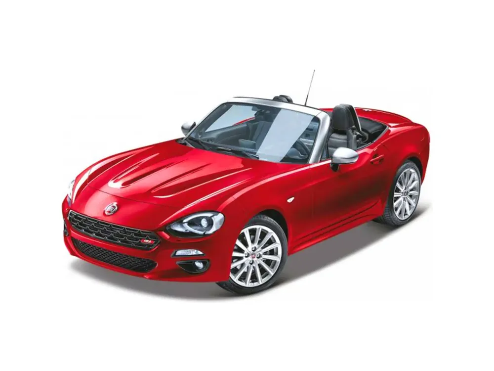 Fiat 124 Spider červený 1/24 Akční Cena