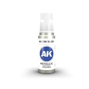Barva AK Interactive 3GEN Acrylic - Silver 17ml Přímo Od Výrobce
