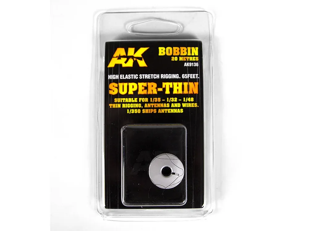 Elastic Rigging Bobbin Super-thin (Suitable for 1 35 / 1 32 / 1 48 / 1 350) Must-Have