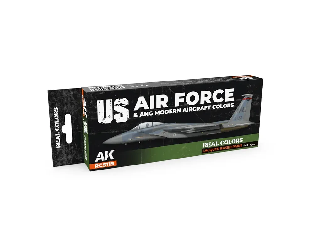 Rychlé Dodání US Air Force & ANG Modern Aircraft Colors SET