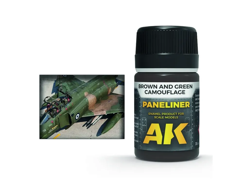 Paneliner - Brown and Green Camouflage 35ml Víkendová Akce