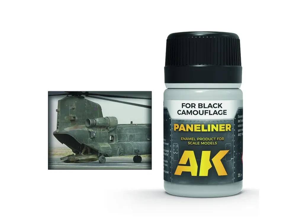 Omezená Nabídka Paneliner - Black Camouflage 35ml