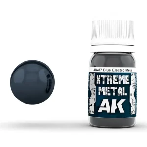 Značkový Barva AK Interactive Xtreme Metal - Metallic Blue 30ml