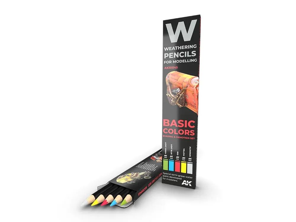 Watercolor Pencil Set - Basic Set for Shading & Demotion Autentický