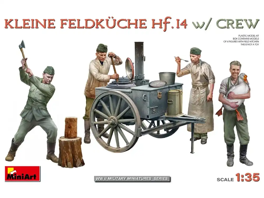 Sezónní Sleva Small field kitchen Hf.14 with Crew 1/35