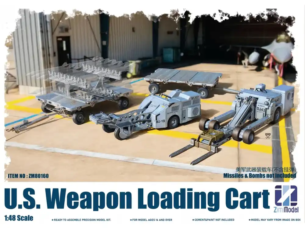 Přímo Od Výrobce U.S. Weapon Loading Cart 1/48