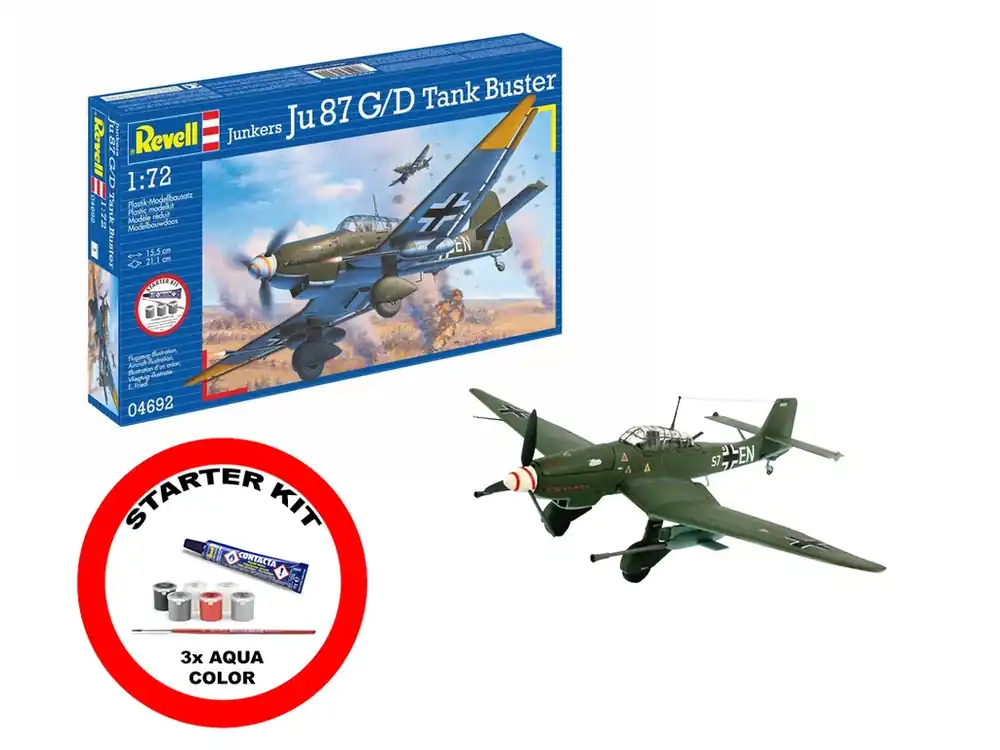 Junkers Ju 87 G/D Tank Buster STARTER KIT 1/72 Koupit Online