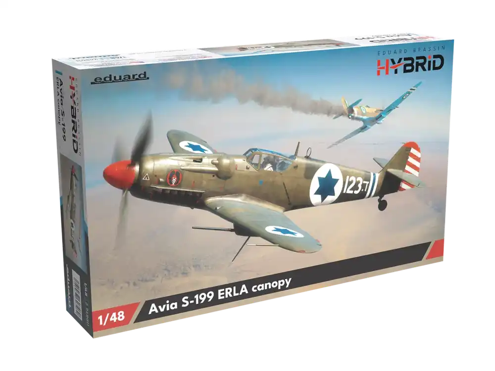 Avia S-199 ERLA canopy 1/48 Ověřený