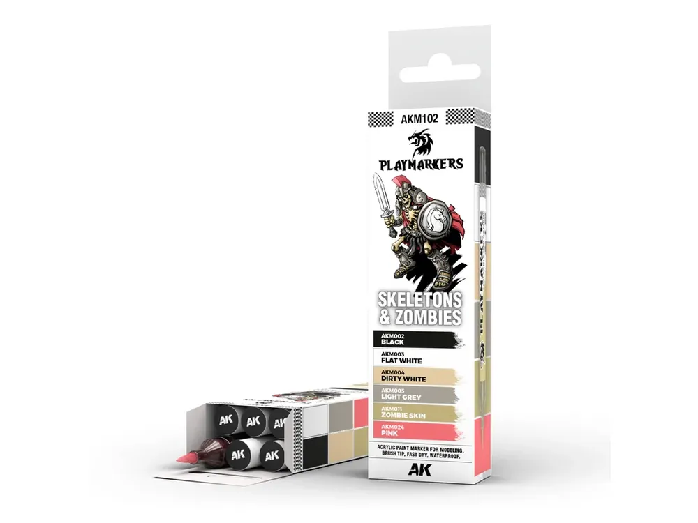Top Prodej Playmarkers Set - Skeletons & Zombies