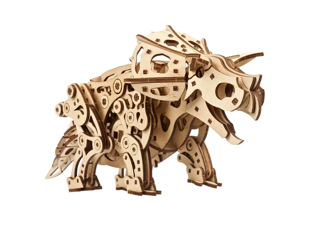 Sezónní Sleva Ugears Triceratops Dřevěná stavebnice