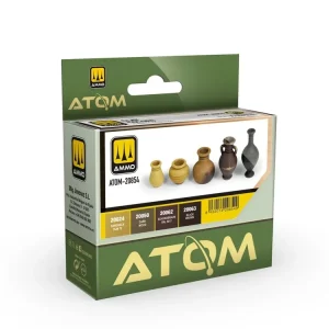 Sada akrylových barev ATOM - Clay Colors Set 4x20ml Must-Have