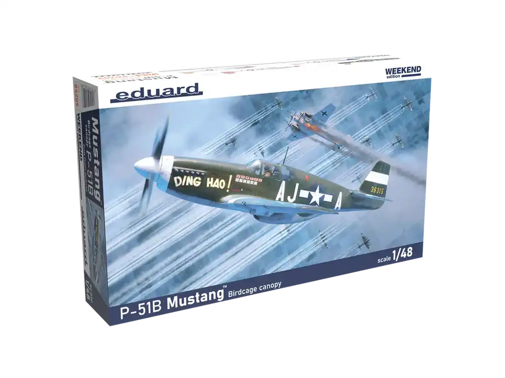 North American P-51B/C Mustang Birdcage Canopy 1/48 Sleva