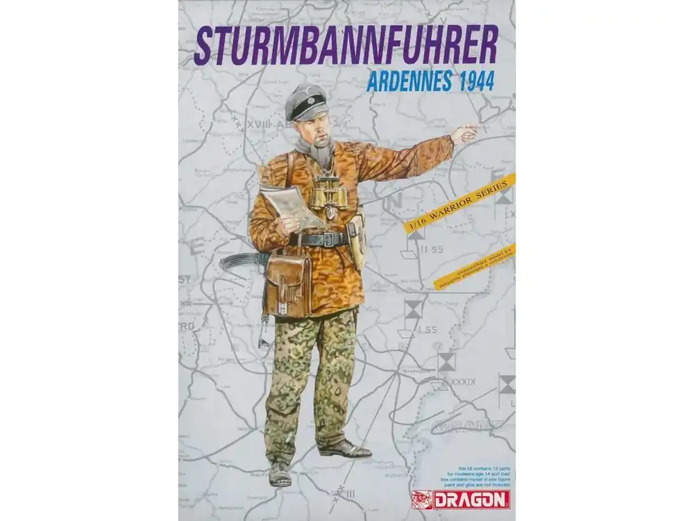 Sleva Sturmbannführer (Ardennes 1944) 1/16