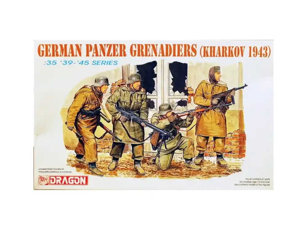 Bezpečná Platba German Panzer Grenadier (Kharkov 1943) 1/35