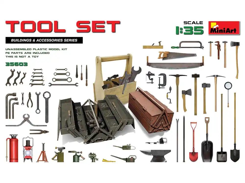 Tool Set 1/35 Značkový