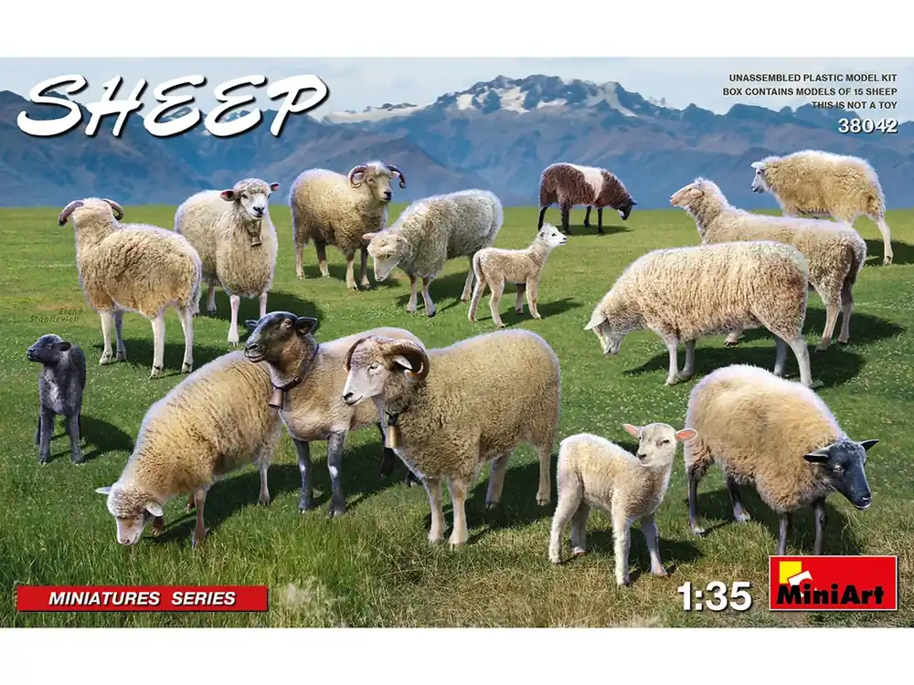 Sheep 1/35 Vysoce Kvalitní