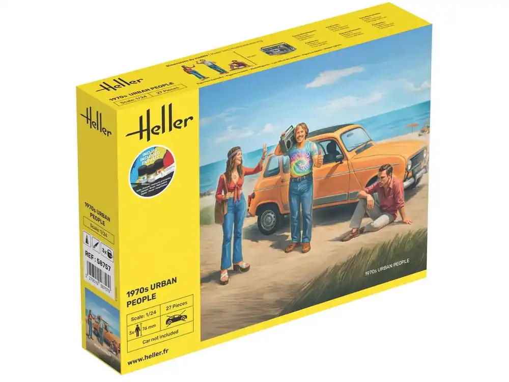 Sleva 1970s Urban People STARTER KIT 1/24