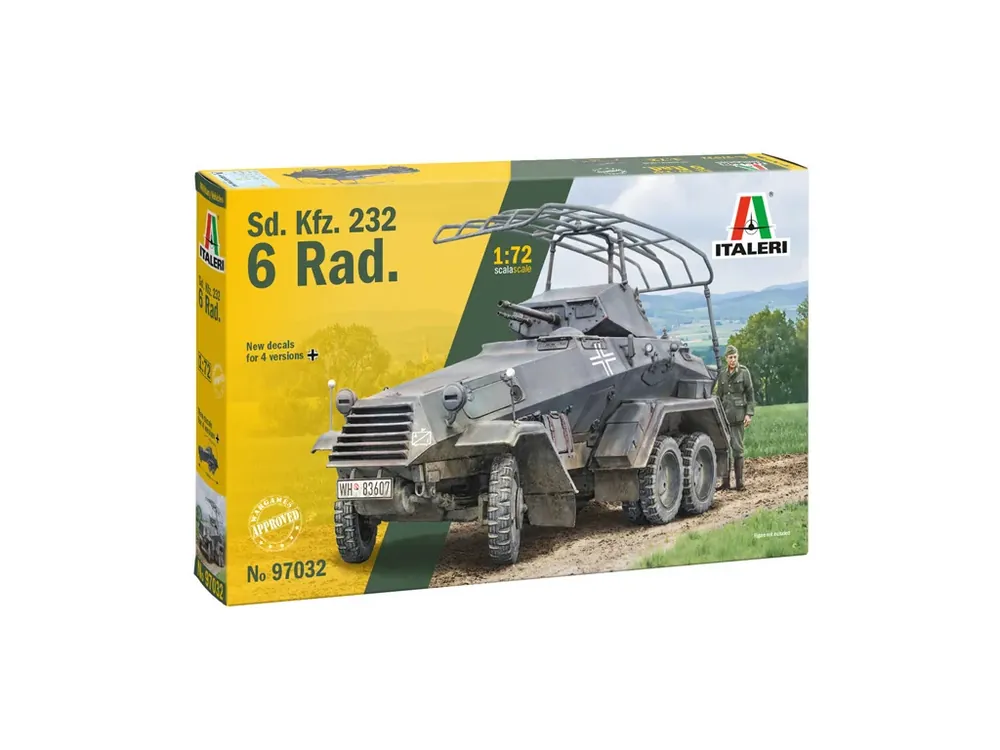 Sd.Kfz. 232. 6 Rad 1/72 Oblíbený