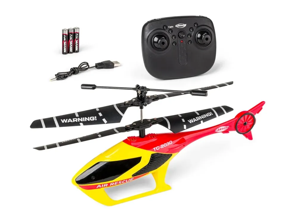 Aktuální Carson RC Cyber Copter Rescue 100% RTF