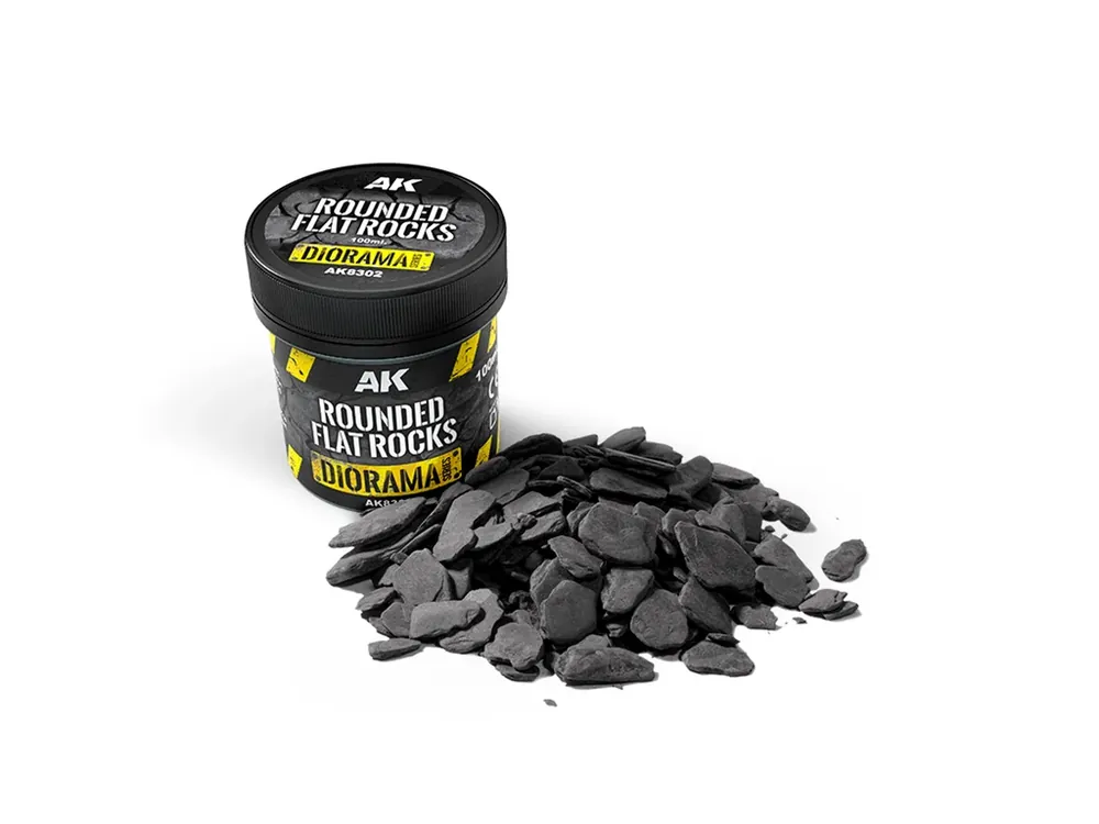 Rounded Flat Rocks 100 ml Horká Nabídka