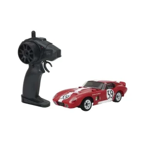 Víkendová Akce Kyosho First Mini-Z Shelby Cobra Daytona No.59 červený 1/28 RTR