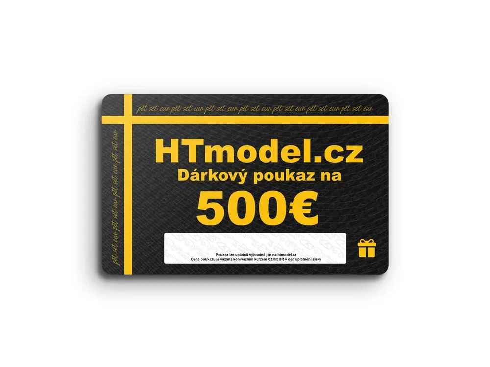 Sleva Elektronicka dárková poukázka CZ - 500