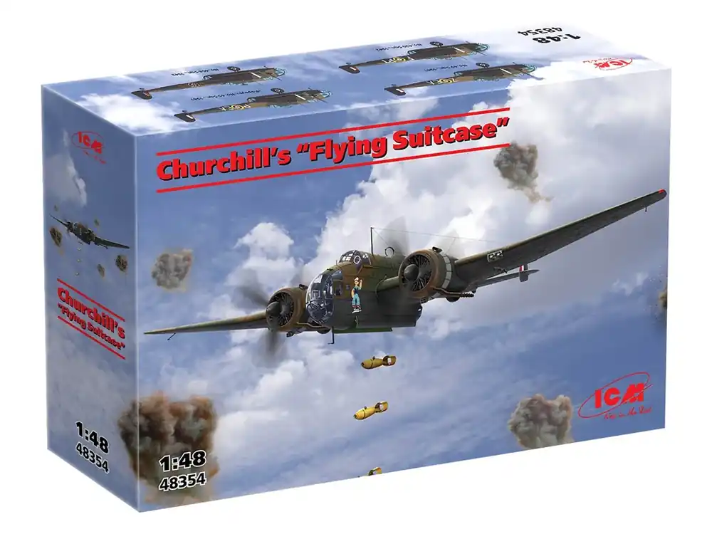 HP.52 Hampden Churchill’s “Flying Suitcase” 1/48 Novinka