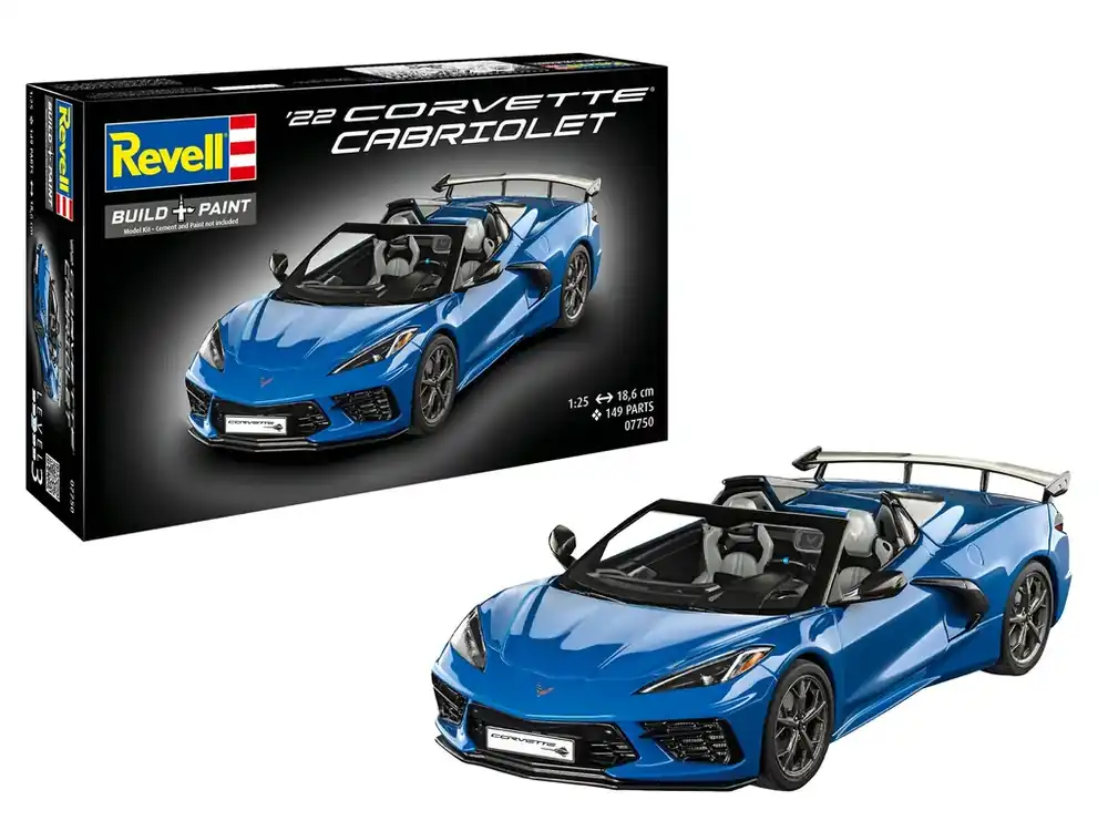 Originální Corvette C8 Cabriolet 1/25