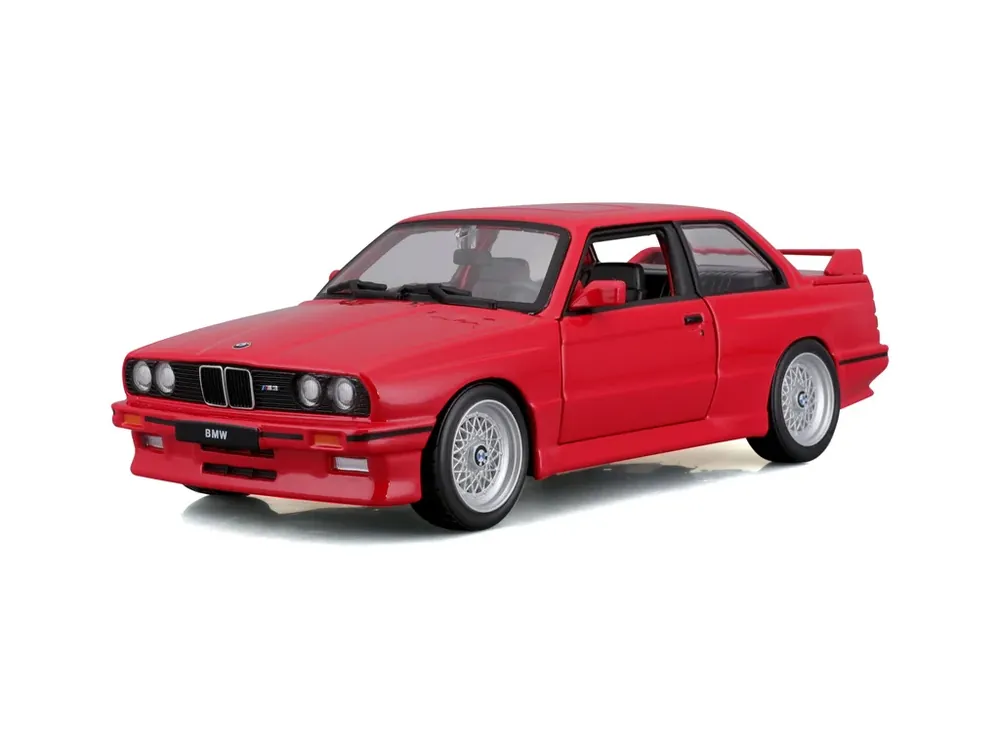 Bburago BMW 3 Series M3 1988 1/24 červená Akční Cena