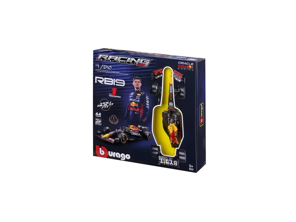Rychlé Dodání Bburago Red Bull Racing RB19 (2023) 1 Max Verstappen (s podstavcem) 1/24 KIT