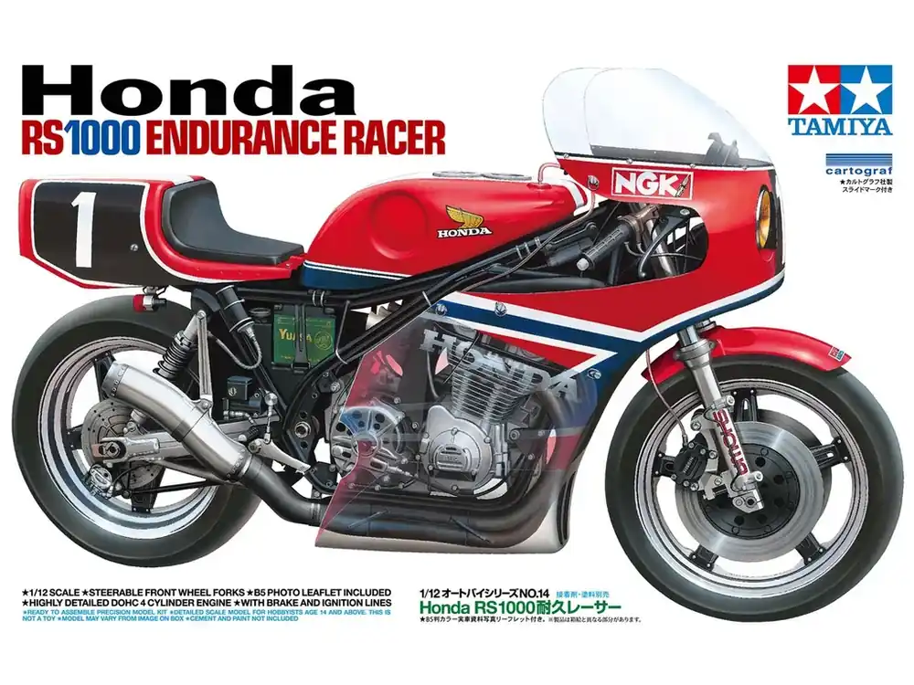 Honda RS1000 Endurance Racer 1/12 Omezená Nabídka