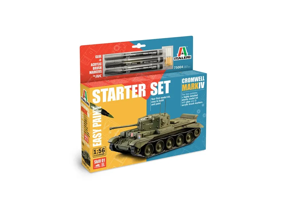 Tovární Cena Cromwell Mk.IV STARTER SET 1/56