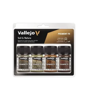 Sada pigmentů Vallejo Pigment FX - Soil & Nature 4x35ml Nakupujte Hned