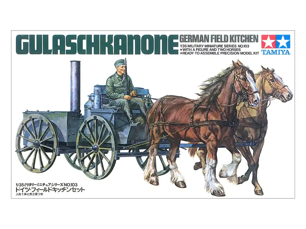 German Field Kitchen Gulaschkanone 1/35 Odeslání Ihned