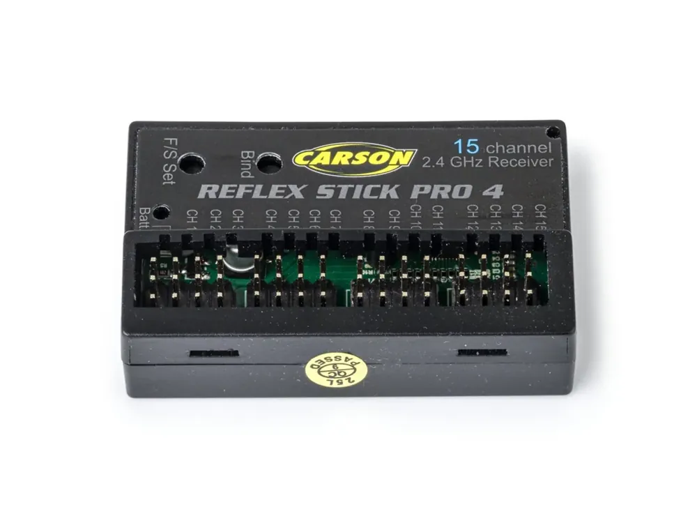 Cenová Bomba Přijímač Carson 15-channel Reflex Stick Pro 4 Waterproof