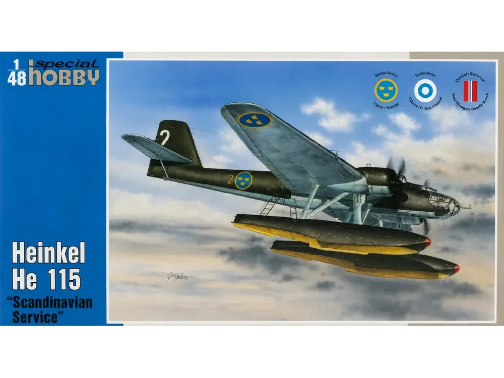 Heinkel He 115 Scandinavian Service 1/48 Hit Sezóny