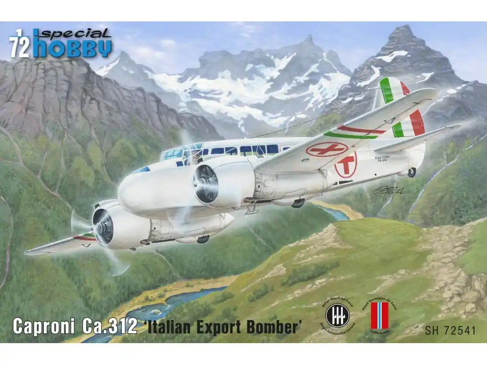 Cenový Hit Caproni Ca.312 ‘Italian Export Bomber‘ 1/72