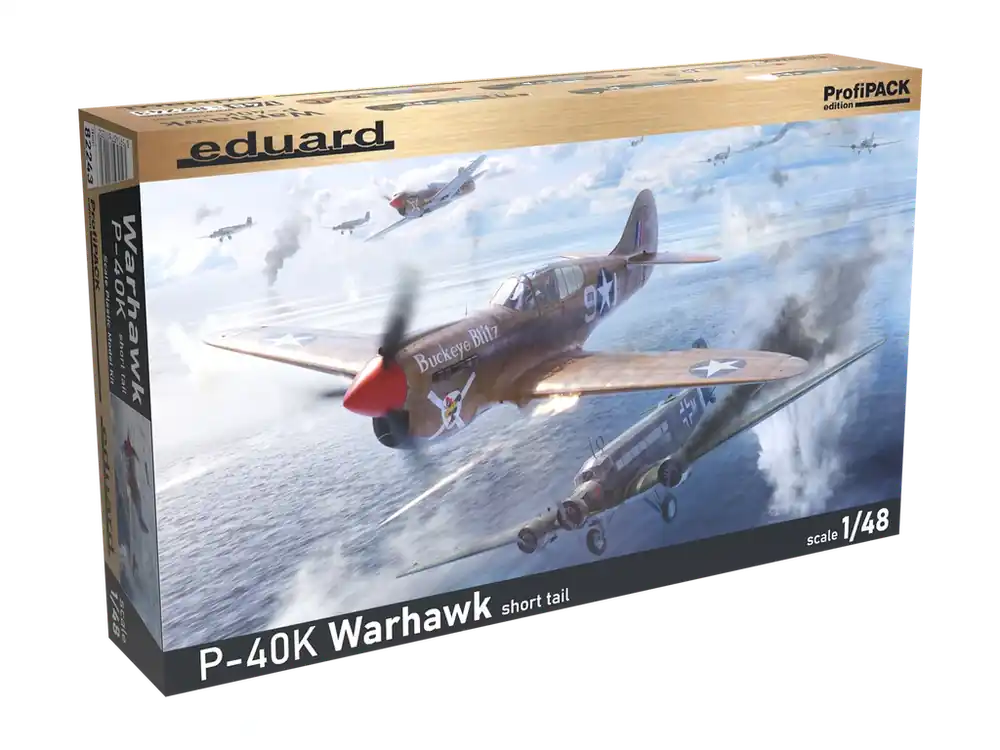 P-40K Warhawk Short Tail 1/48 Nakupujte Hned