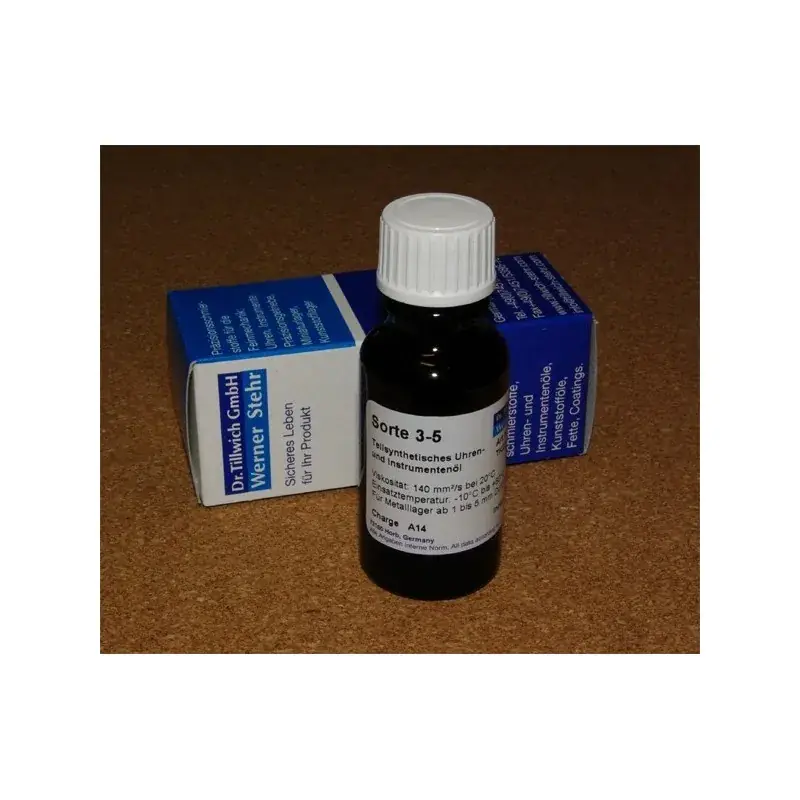 Hodinářský olej č. 5 - 20ml Rychlé Dodání