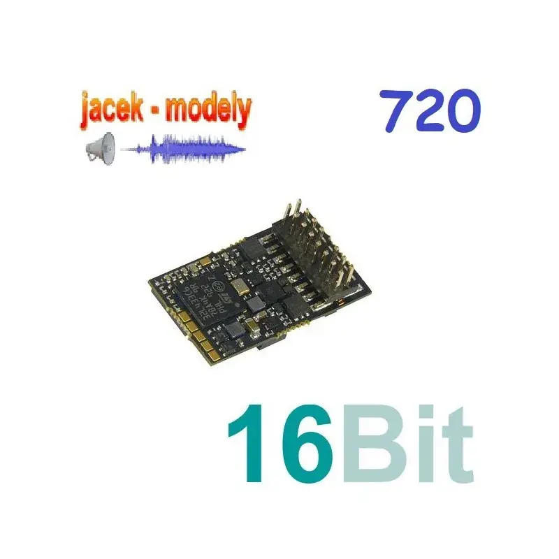 Objednat Nyní Zvukový dekodér pro 720.018 ČSD, ČD, ZSSK - H0 PMT (MS480P16/)
