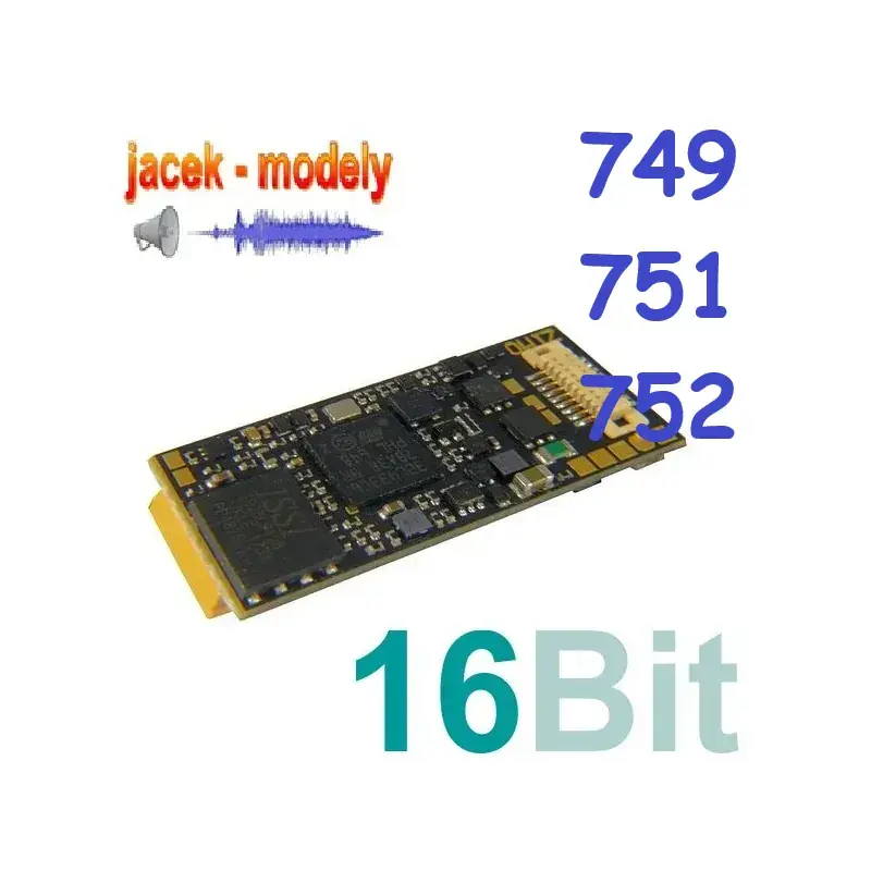 Zvukový dekodér pro 749.264 ČD - TT Kühn (MS581N18/) Nejprodávanější