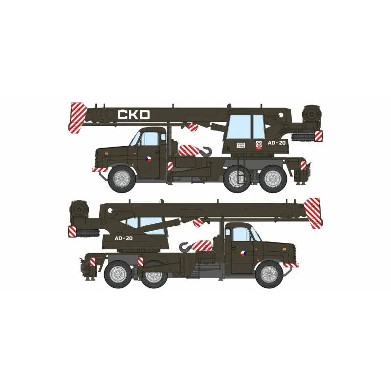 H0 - Tatra 148 AD-20 ČSLA Stavebnice Oblíbený