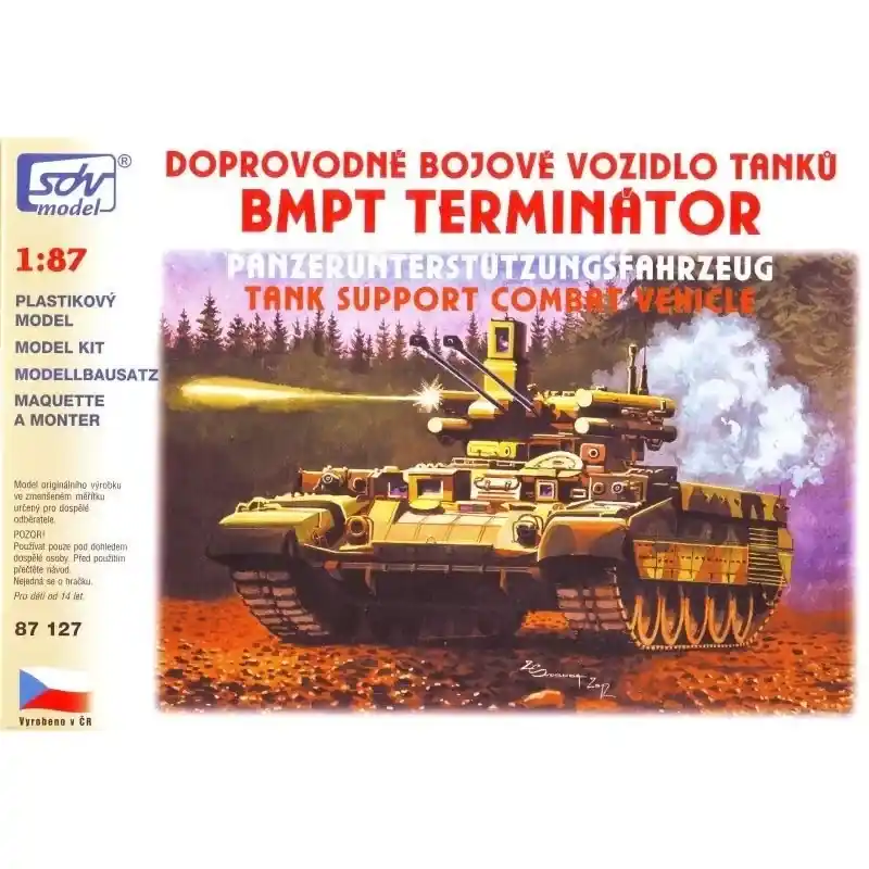 Tovární Cena H0 - BMP-T Terminátor, stavebnice